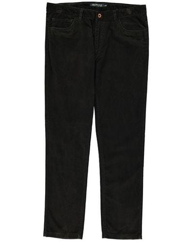 Howick Princeton Cord Trousers - Black