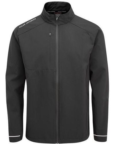 Oscar Jacobson Full Zip Jacket - Black