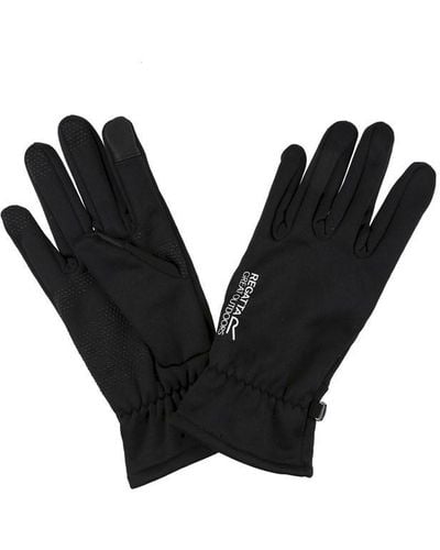 Regatta Touchtip Tech Extol Gloves Fleece Glove - Black