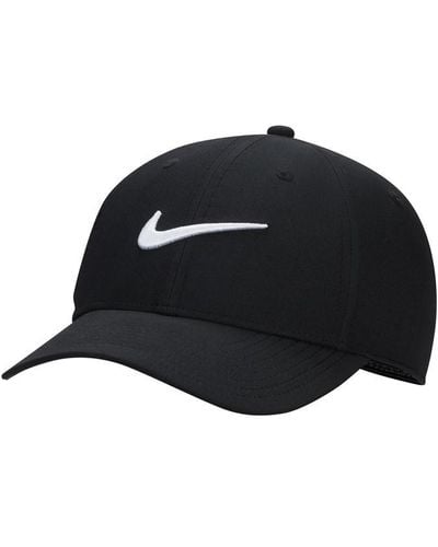 Nike Dri-fit Club Structured Swoosh Cap - Black