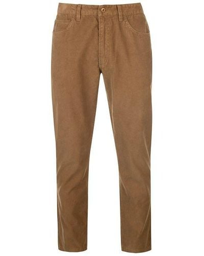 Howick Princeton Cord Trousers - Brown