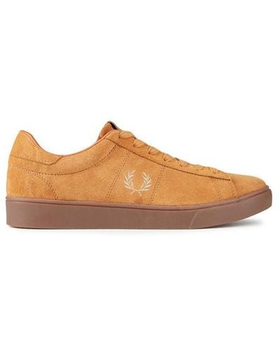 Fred Perry Fred Spencer Suede Sn99 - Brown