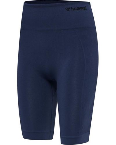 Hummel Seamless Shorts - Blue