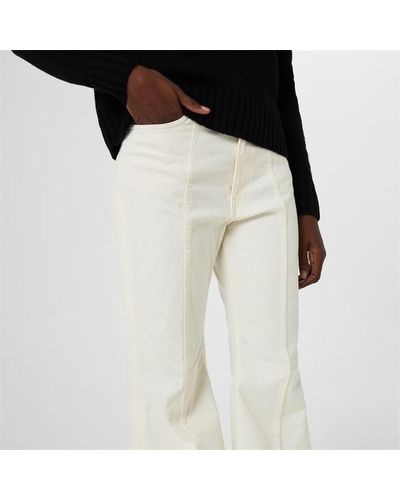 Polo Ralph Lauren Stretch Twill Flare Jeans - White