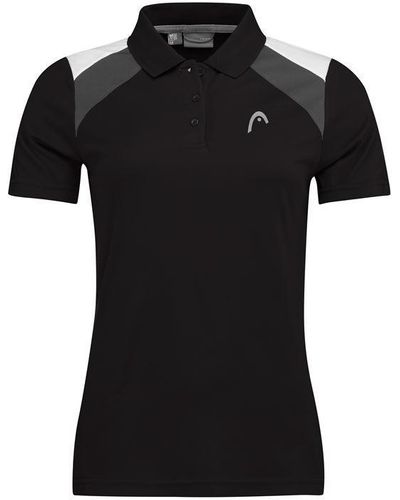Head Club Tech Polo Shirt - Black