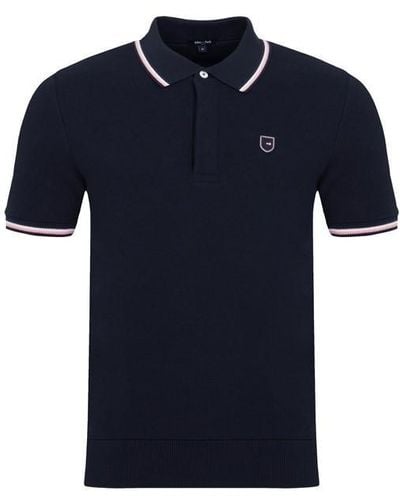 Eden Park Navy Short-sleeved Jumper - Blue