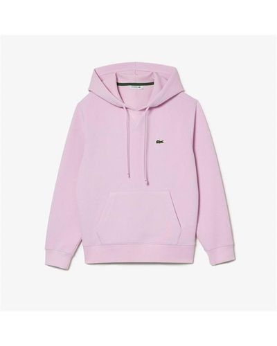 Lacoste Pique Oth Hoodie - Pink