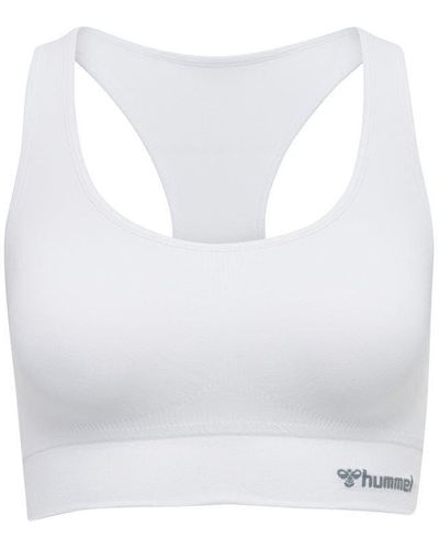 Hummel Tiff Sports Bra Ladies - White