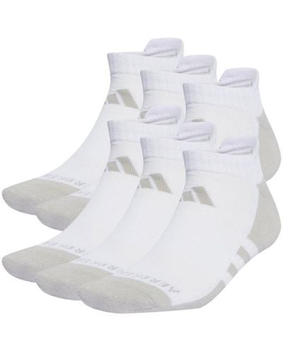 adidas Aeroready Low Cut 6 Pack Socks Ld00 - White