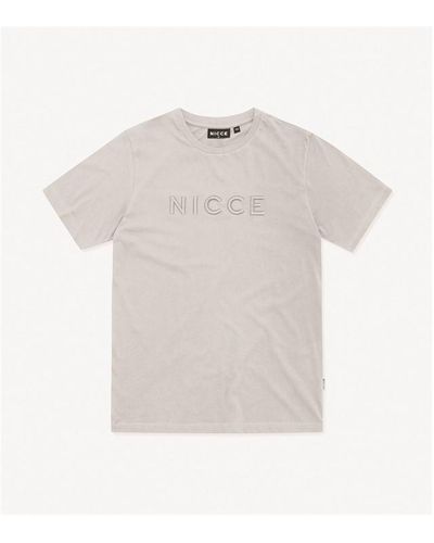 Nicce London Mercury Logo T-shirt - White