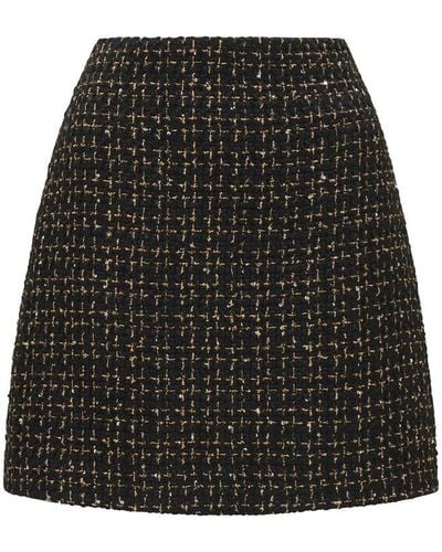 Forever New Lara Boucle Mini Skirt - Black