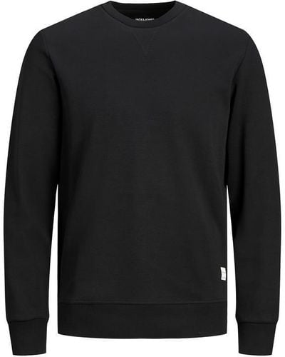 Jack & Jones Basic Crew Sweatshirt - Black