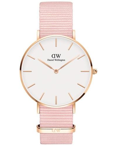 Daniel Wellington 36 Rosewater Plated Stainless Steel Classic Watch - Pink