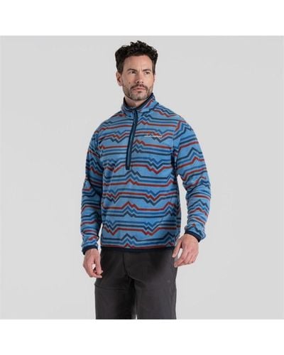 Craghoppers Tully Half Zip - Blue
