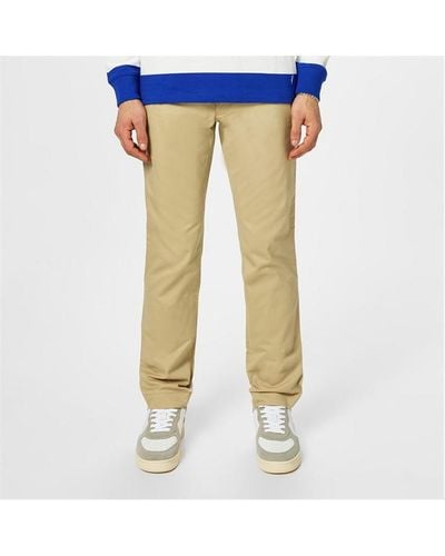 Polo Ralph Lauren Flat Chino Trousers - Natural
