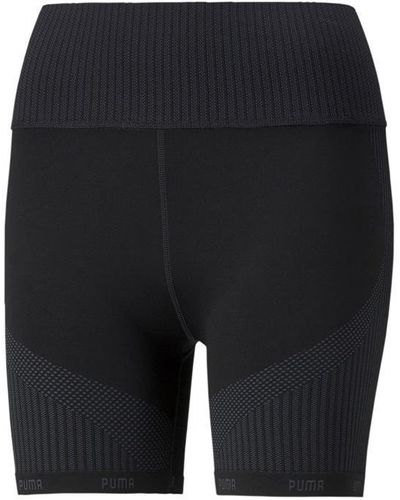 PUMA 5 Inch Training Shorts - Black