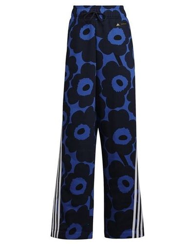 adidas X Marimekko Fleece Trousers - Blue