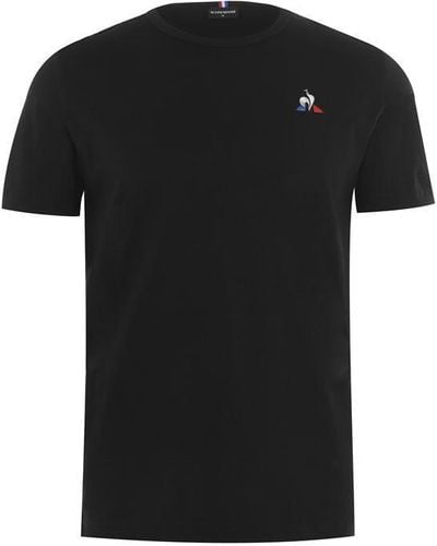 Le Coq Sportif Lecoq Essential Crew T Shirt - Black