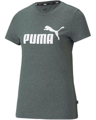 PUMA No1 Logo Qt T Shirt - Grey