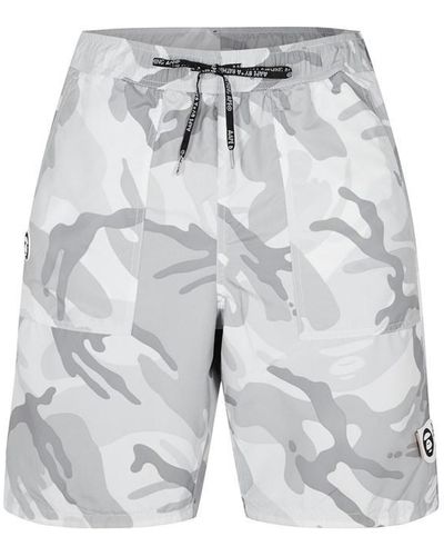 Aape Revr Cam Shorts Sn32 - Grey