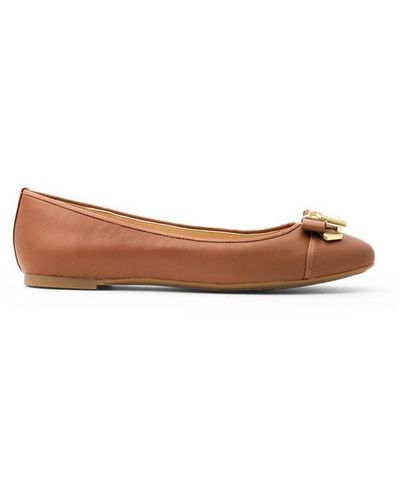 Michael michael kors alice online leather ballet flat