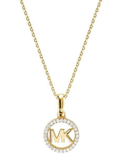 MICHAEL Michael Kors Logo Charm - Metallic