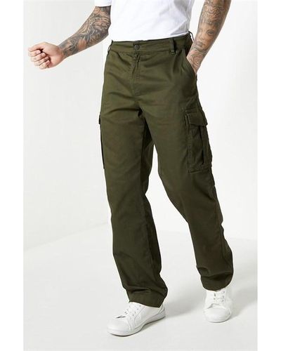 Studio Regular Fit Cargo Trouser - Green