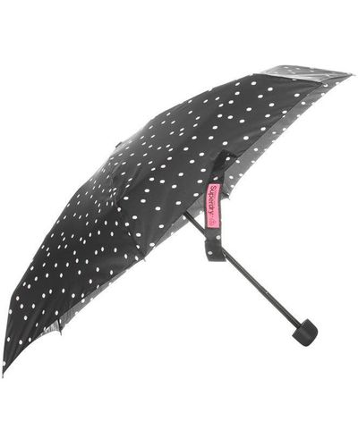Superdry Tiny Polka Dot Umbrella - Grey