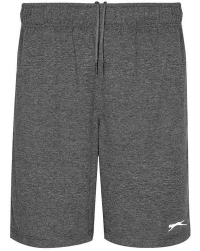 Slazenger 1881 Jersey Shorts - Grey