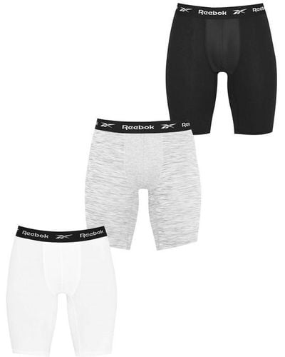 Reebok 3 Pack Boxer Shorts - Multicolour