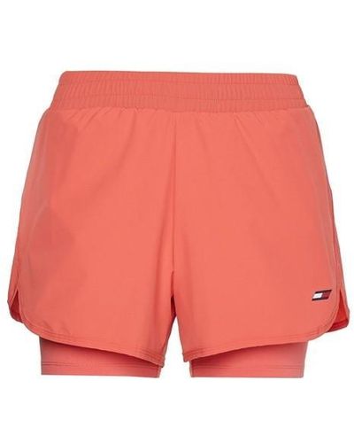 Tommy Sport 2-in-1 Shorts - Red
