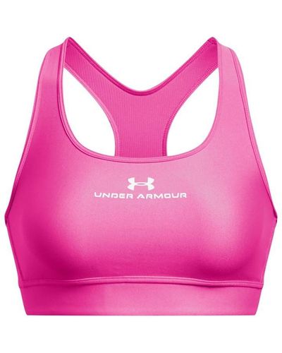 Under Armour S Mid Graphic Bra Pink S