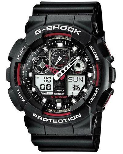 G-Shock G Shock Ga-100-1a4er - Black