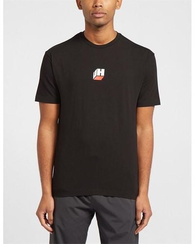 Unlike Humans Cube Logo T-shirt - Black