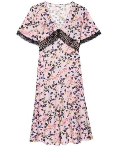 PS by Paul Smith Ps Printed Dress Ld34 - Pink