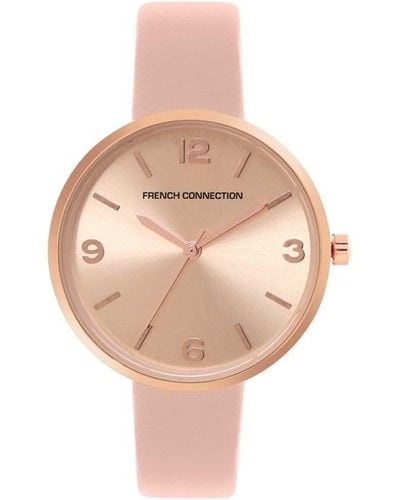 French Connection Fc Analg Q Watch Ld99 - Pink