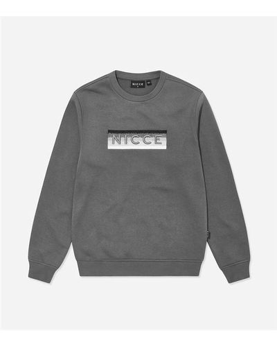 Nicce London Alto Sweatshirt - Grey