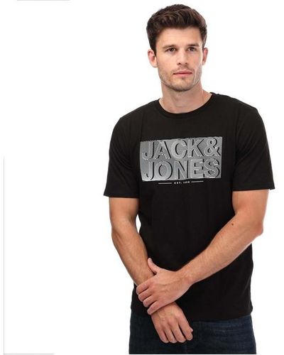 Jack & Jones Peter Crew Neck T-shirt - Black