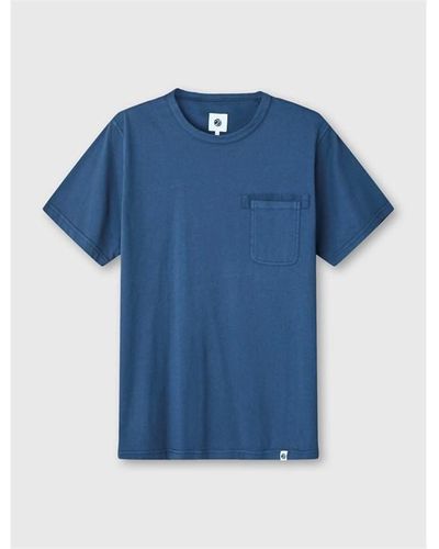 Pretty Green Pg Military Tshirt Sn99 - Blue