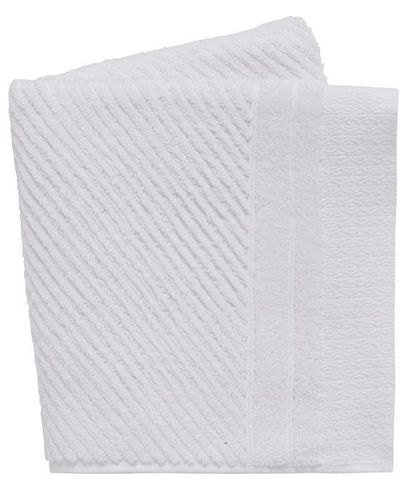 Murmur Ripple Towels - White