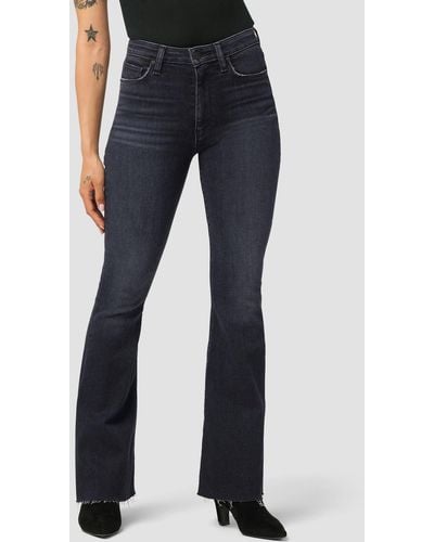 Hudson Jeans Holly High-rise Flare Petite Jean - Blue