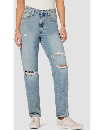 Hudson Jeans James High-rise Barrel Jean - Blue