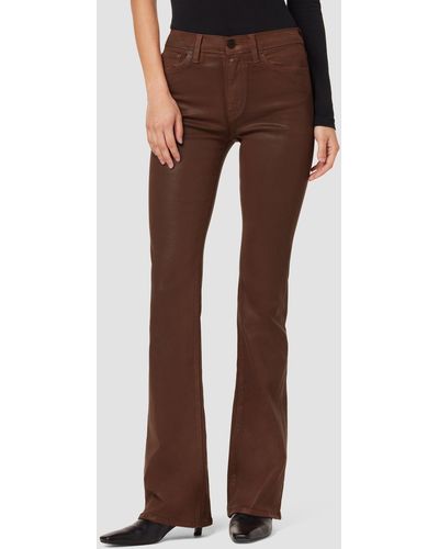 Hudson Jeans Barbara High-rise Bootcut Jean - Brown