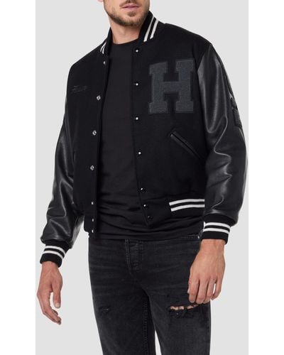 Hudson Jeans X Brandon Williams Leather Jacket - Black