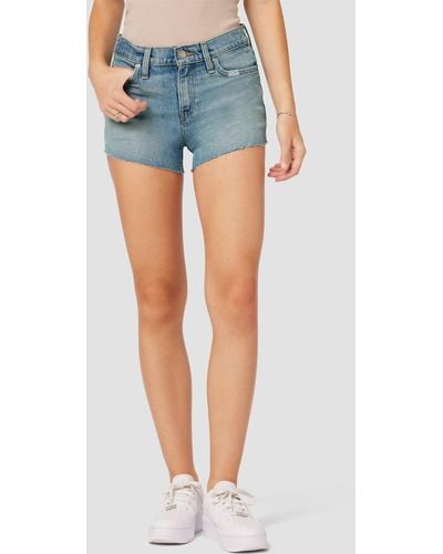 Hudson Jeans Gemma Mid-rise Short - Blue