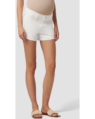 Hudson Jeans Gemma Maternity Short - White