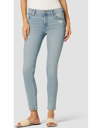 Hudson Jeans Collin High-rise Skinny Ankle Jean - Blue