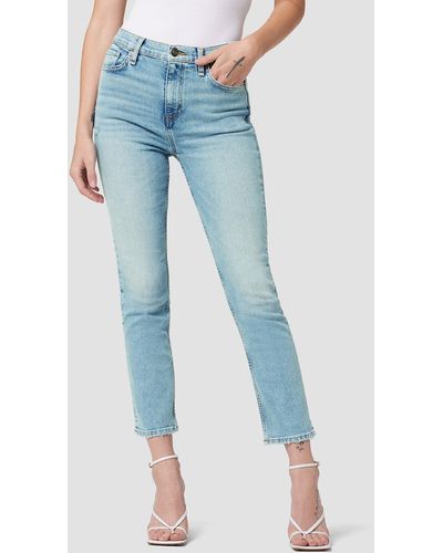 Hudson Jeans Holly High-rise Straight Crop Jean - Blue