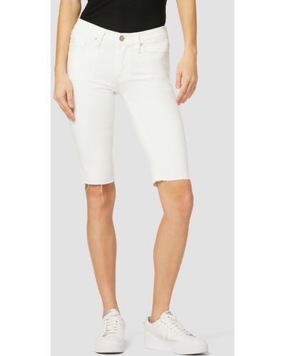 Hudson Jeans Amelia Mid-rise Short - White