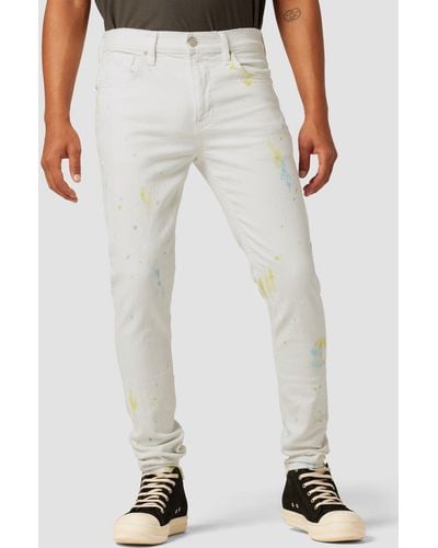 Hudson Jeans Zack Skinny Jean - White